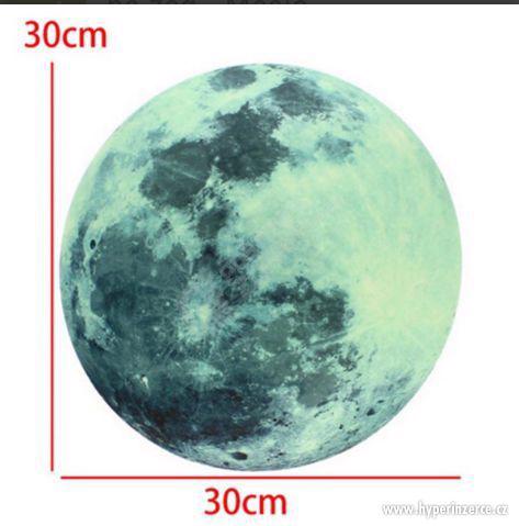 -40% SLEVA Fluorescenční samolepka na zeď – Měsíc - foto 2