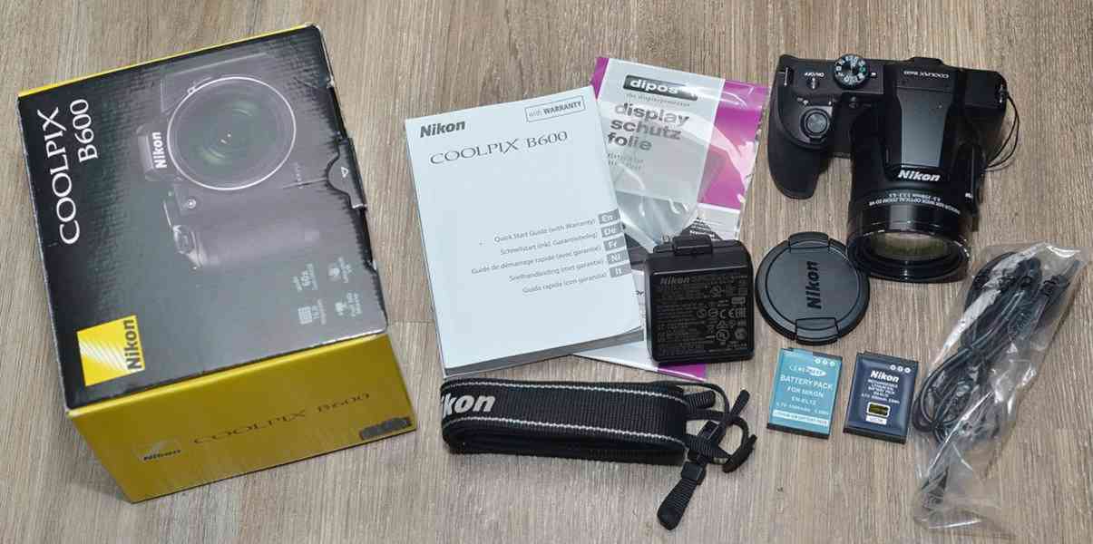 Nikon CoolPix B600 *60 Op.ZOOM, Full HDV, WIFI - foto 3