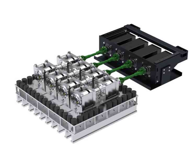 Stacionární vibrolis na betonové tvárnice SUMAB R-1500  - foto 4