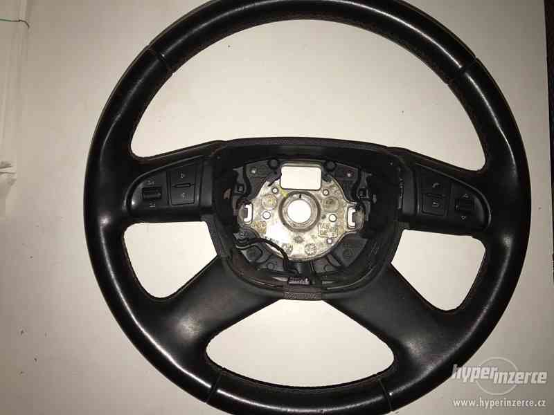 Volant Multifonction Cuir Skoda Octavia 5E - Réf 5E0419091BQ, Occasion 81.948 Km