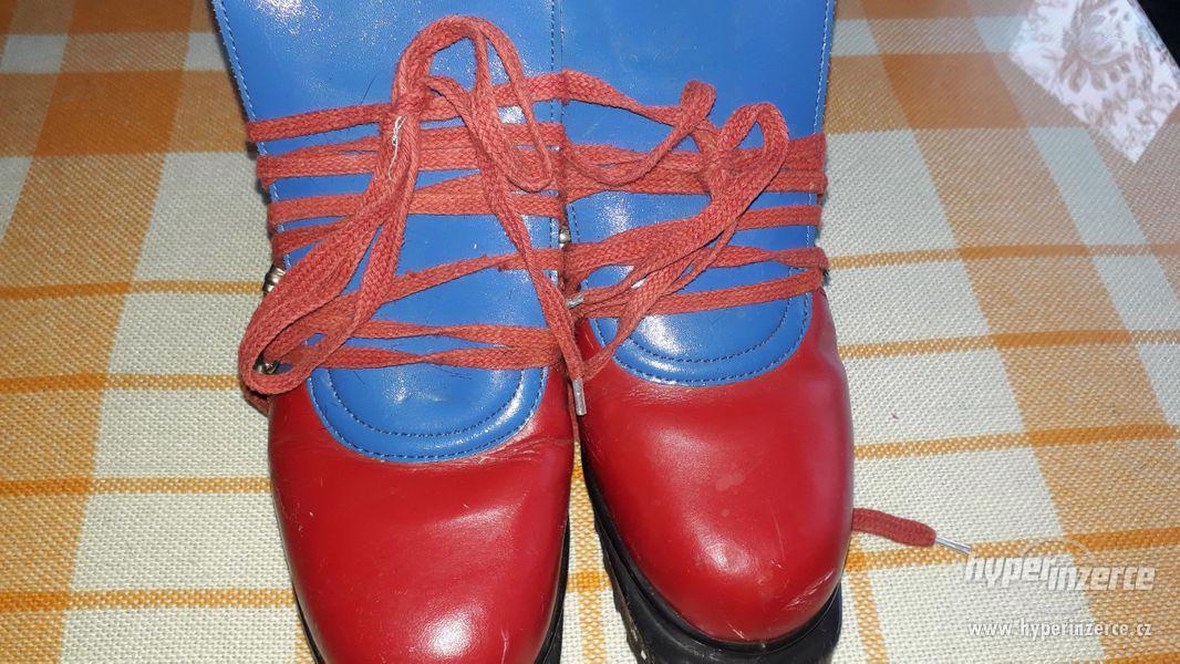 Lyžařské boty retro - foto 1