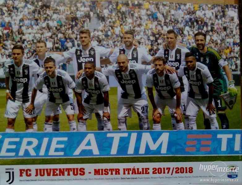 Juventus Turín - fotbal - mistr Itálie 2017-18 - foto 1