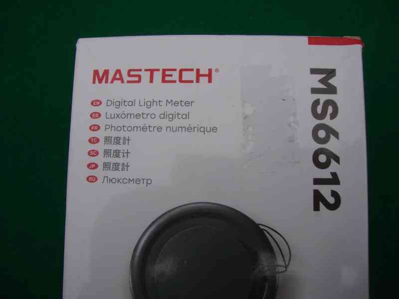 Mastech MS6612 Profesionální Luxmetr 0 - 200 000 Lux nový - foto 10