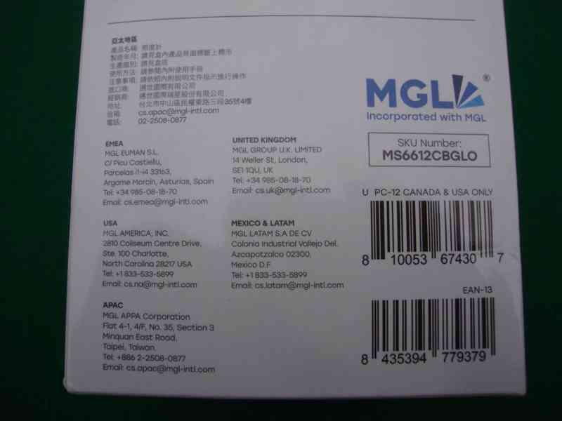 Mastech MS6612 Profesionální Luxmetr 0 - 200 000 Lux nový - foto 15