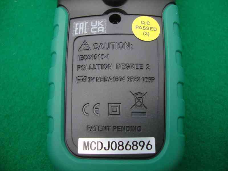 Mastech MS6612 Profesionální Luxmetr 0 - 200 000 Lux nový - foto 4