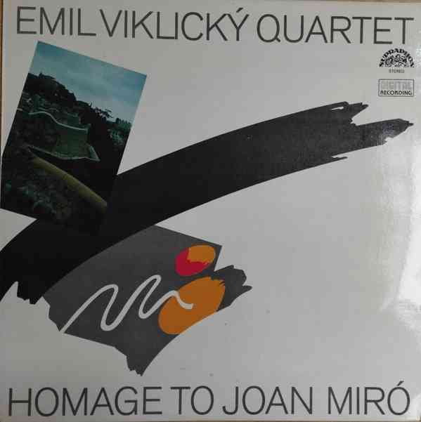 Emil Viklický Quartet ‎– Homage To Joan Miró (LP)