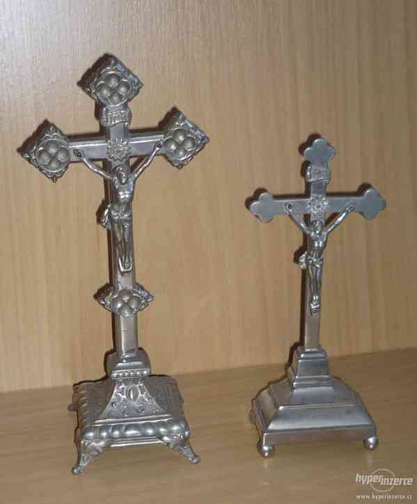 Krucifix - kříž 2ks - foto 3