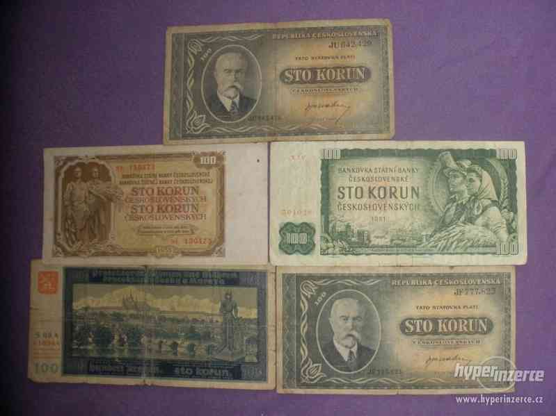 Československé bankovky - 100 Kčs - foto 1
