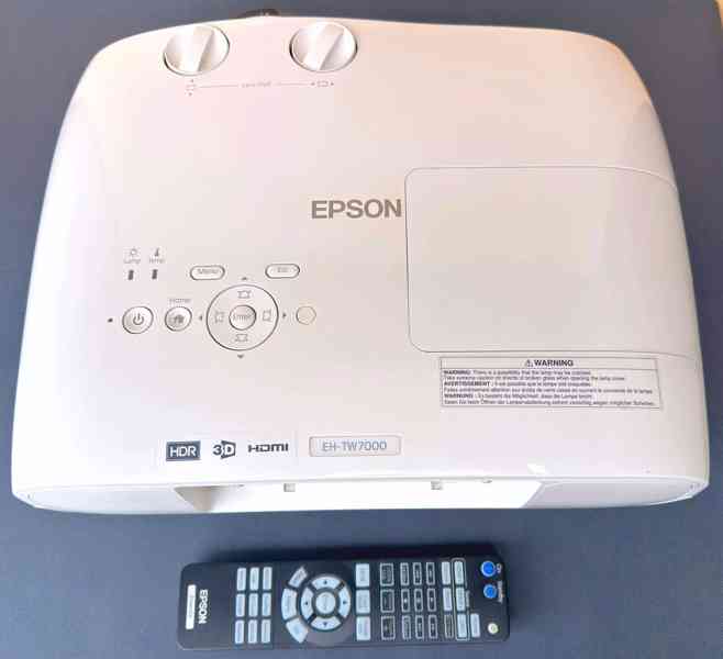 Projektor Epson EH-TW7000 Domácí kino 3D, 4K PROUHD - foto 7