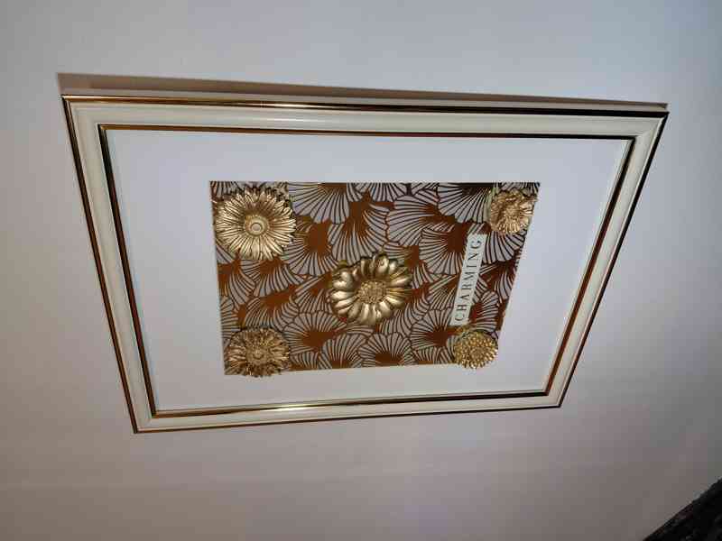 Originalní 3D zlatý obraz  - foto 2