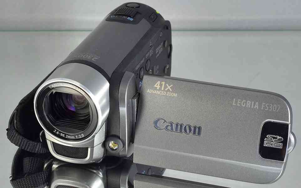 kamera: Canon Legria FS307 **37x zoom*DIGIC DV II - foto 7