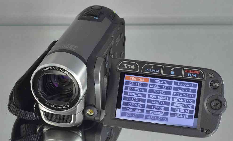 kamera: Canon Legria FS307 **37x zoom*DIGIC DV II - foto 8