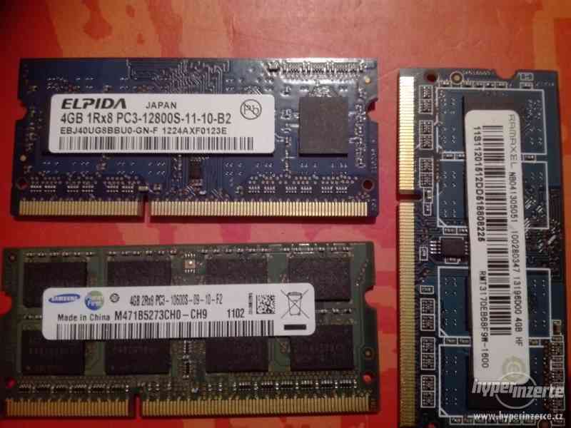 DDR3 - 4Gb - 3kusy - foto 1