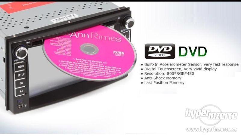 KIA + HYUNDAI - Dotykove Autoradio + Navi GPS DVD BT SD USB - foto 6