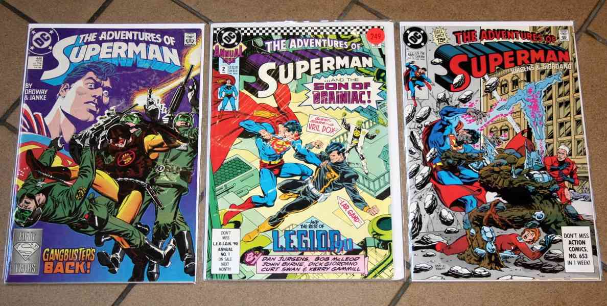 15x SUPERMAN - sběratelský DC komiks USA - NESEHNATELNÉ! - foto 2