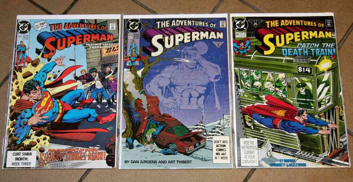 15x SUPERMAN - sběratelský DC komiks USA - NESEHNATELNÉ! - foto 3