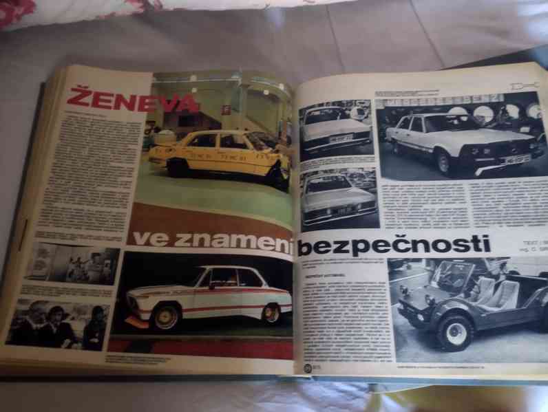 2 knihy vázavý časopis SVĚT MOTORŮ 1974 - foto 2