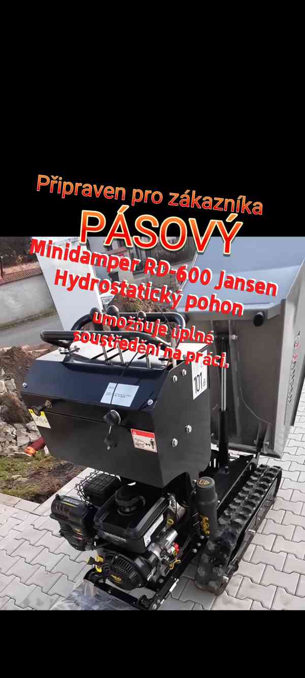 Jansen RD-600  hydraulický damper - foto 4