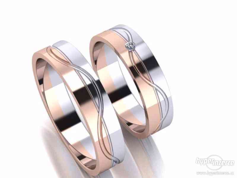 Prodám snubní prsteny BASIC 012 - foto 3