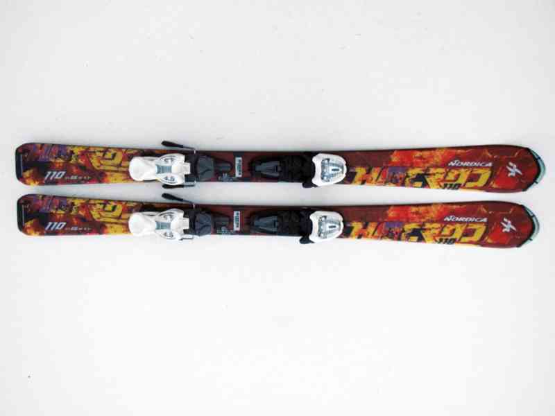 Dětské lyže Nordica Hot Rod 110 cm - 8888-S25-42 - foto 1