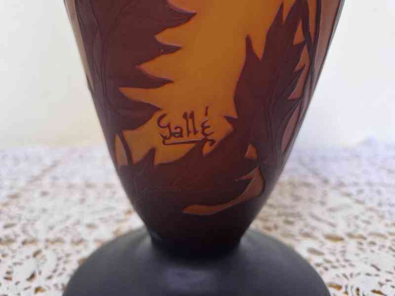 Velká Váza Emile Galle - foto 3