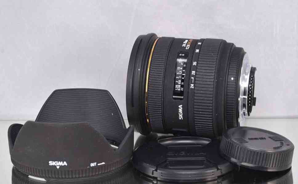 pro Nikon - SIGMA 24-70 mm f/2,8 EX DG HSM *UV - foto 3