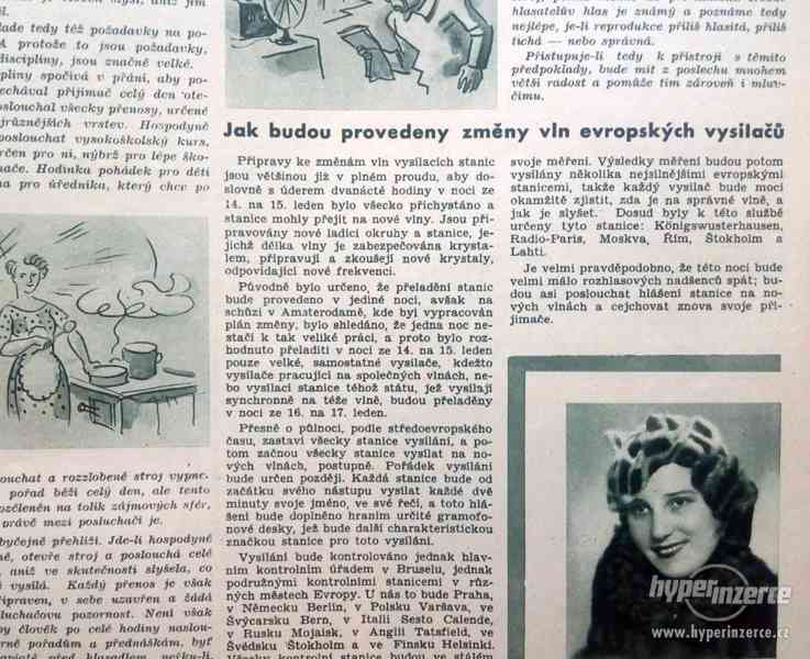 Časopisy Radiojournal, kompletní ročník 1933 - foto 7