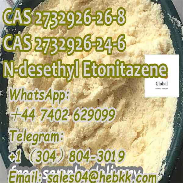 CAS 2732926-26-8 2732926-24-6 N-desethyl Etonitazene