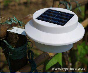 Nové solární 6 LED venkovní zahradní svítidlo - foto 4