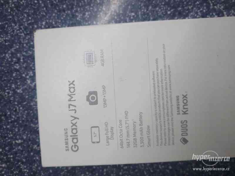 Samsung Galaxy J7 Max Dual SIM 32GB SM-G615F/DS, černý, SIM - foto 8