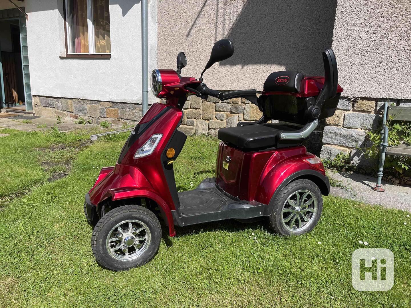 Elektrická čtyřkolka pro seniory Selvo 41000Li  - foto 1