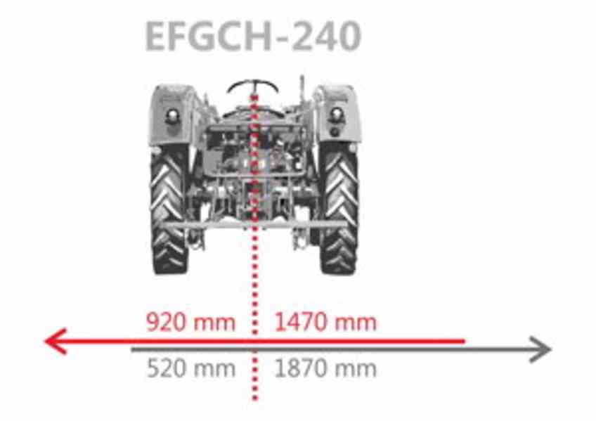 EFGCH-240 Jansen mulčovač - foto 4