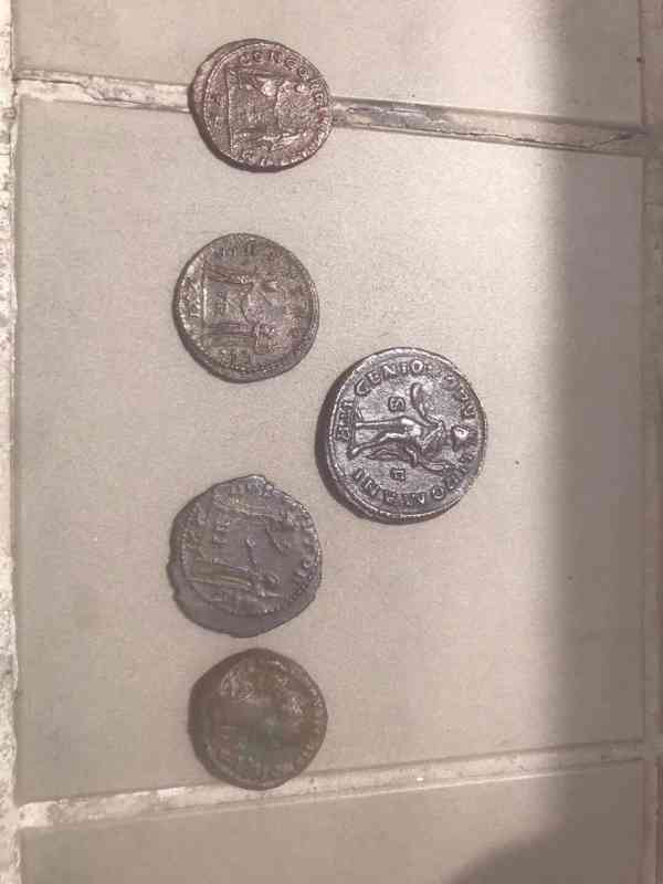 Antické mince Řím poklad - foto 2