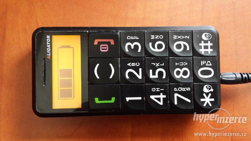 Mobil pro seniory Aligator - použitý - foto 1