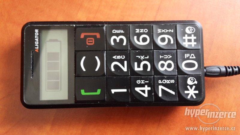 Mobil pro seniory Aligator - použitý - foto 2