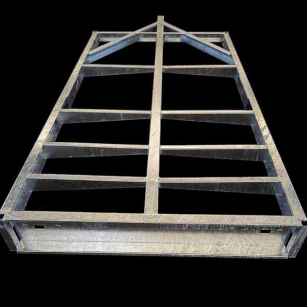 Přívěsný vozík brzděný 1300Kg, 2,65m x 1,30m, DPH - foto 12