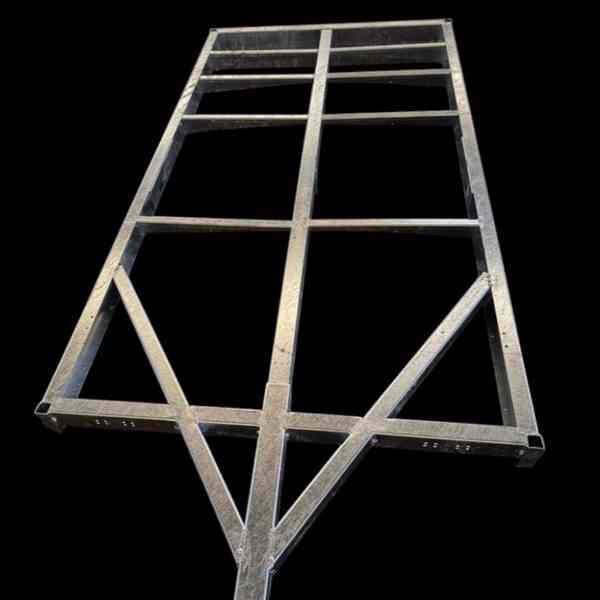 Přívěsný vozík brzděný 1300Kg, 2,65m x 1,30m, DPH - foto 14