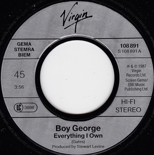 Boy George – Everything I Own (SP) - foto 3