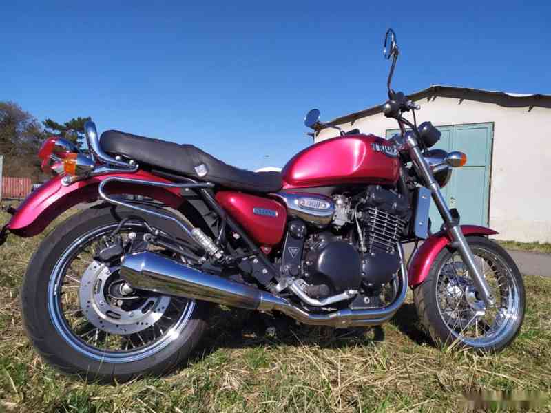 Triumph legend 900 rv 2000. 38000km ,Original km. Doplnky. - foto 9