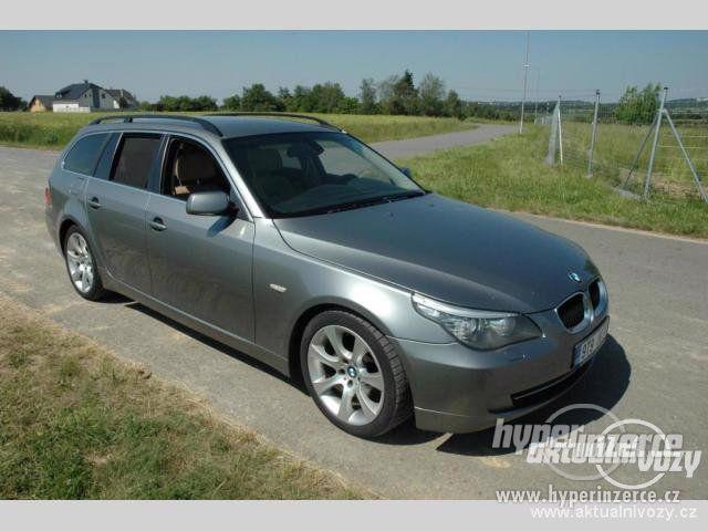 BMW Řada 5 520 D kombi 2.0, nafta,  2008, el. okna, STK, centrál, klima - foto 2