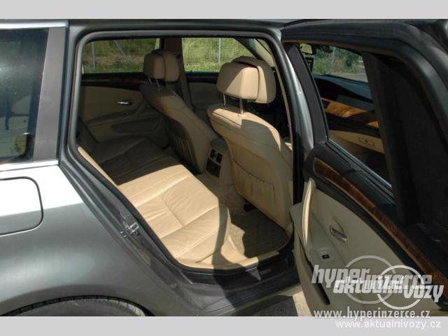 BMW Řada 5 520 D kombi 2.0, nafta,  2008, el. okna, STK, centrál, klima - foto 4