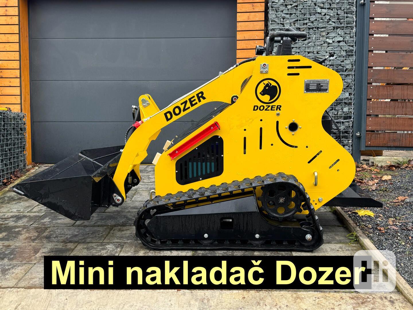 Nový Mini nakladač smykový DOZER - foto 1