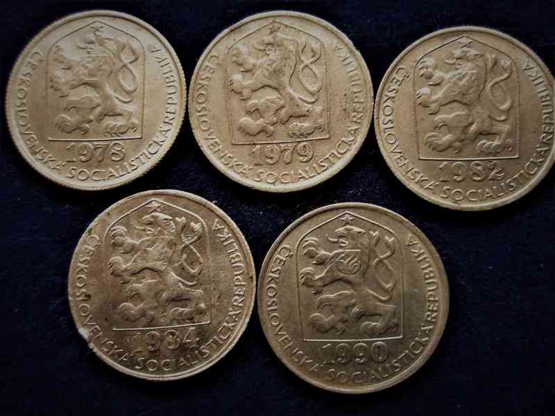 ČSR mince 50 haléřů nečistěné - - foto 2