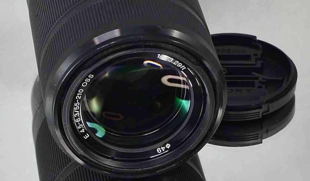 Sony E 55-210mm 4.5-6.3 OSS **APS-C TELE-Zoom - foto 4