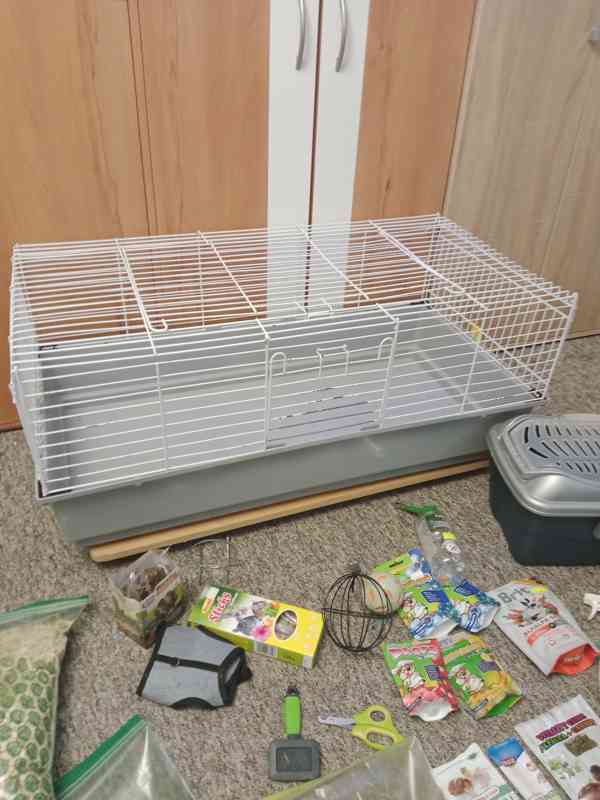 Klec pro králíka, morče 100cm - foto 2