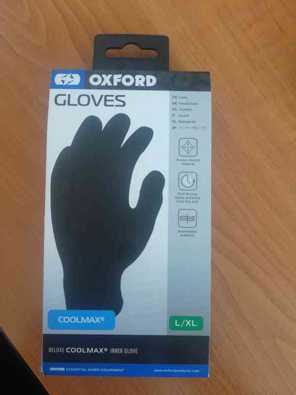 Coolmax OXFORD (černé) - vložky do rukavic  - foto 1