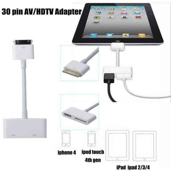 Apple 30pin Digital AV Adapter (HDMI + 30 pin) - foto 4