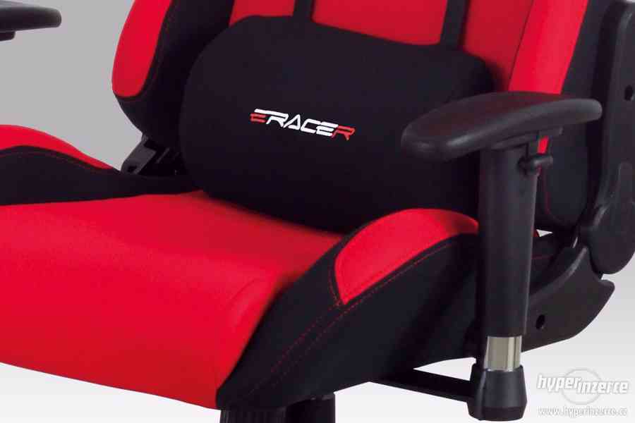 Kancelářská židle, herní křeslo E-Racer F1-01 RED - foto 13