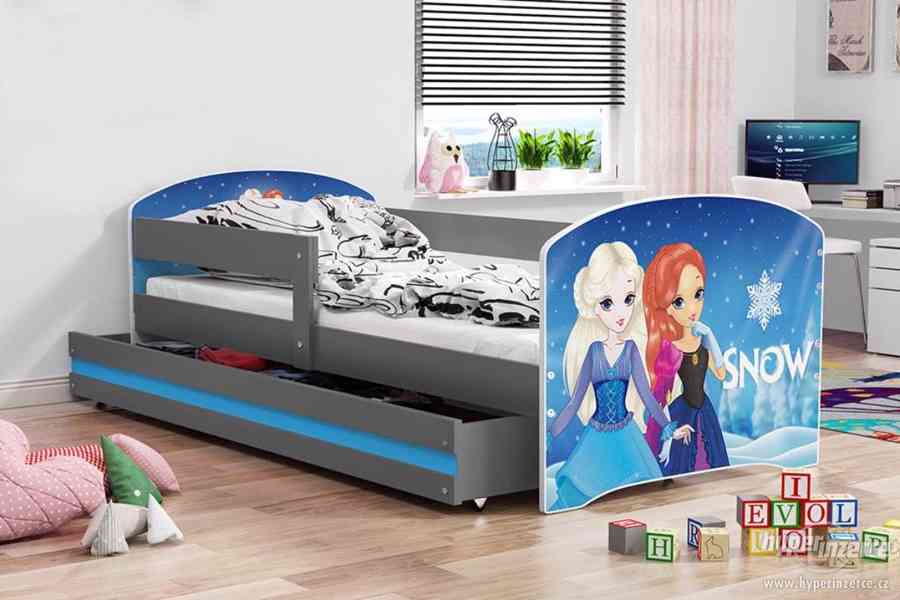 Dětská postel Luki 160x80 + matrace + šuplík - foto 13