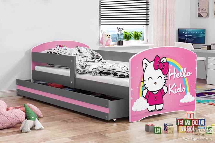 Dětská postel Luki 160x80 + matrace + šuplík - foto 15